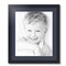 ArtToFrames 19x22" Matted Picture Frame with 15x18" Single Mat Photo Opening Framed in 1.25" Black and 2" Mat (FWM-3926-19x22)